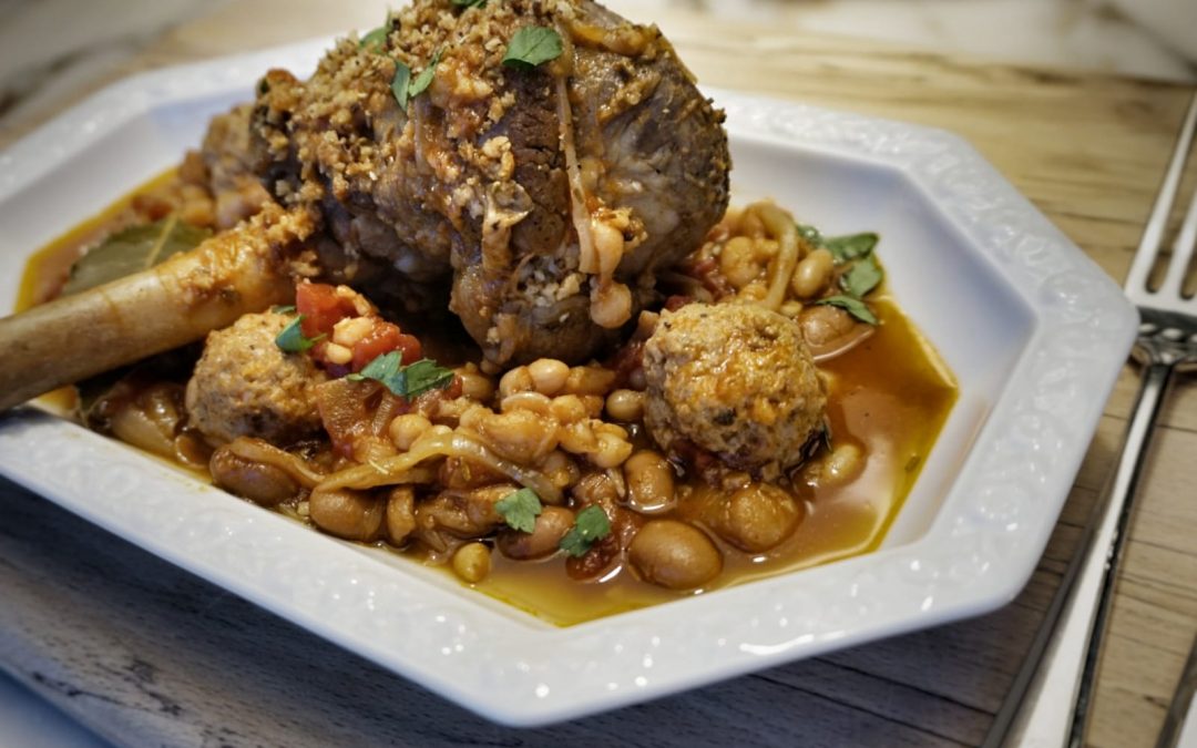 Henry’s Slow Cooked Lamb – Cassoulet Style